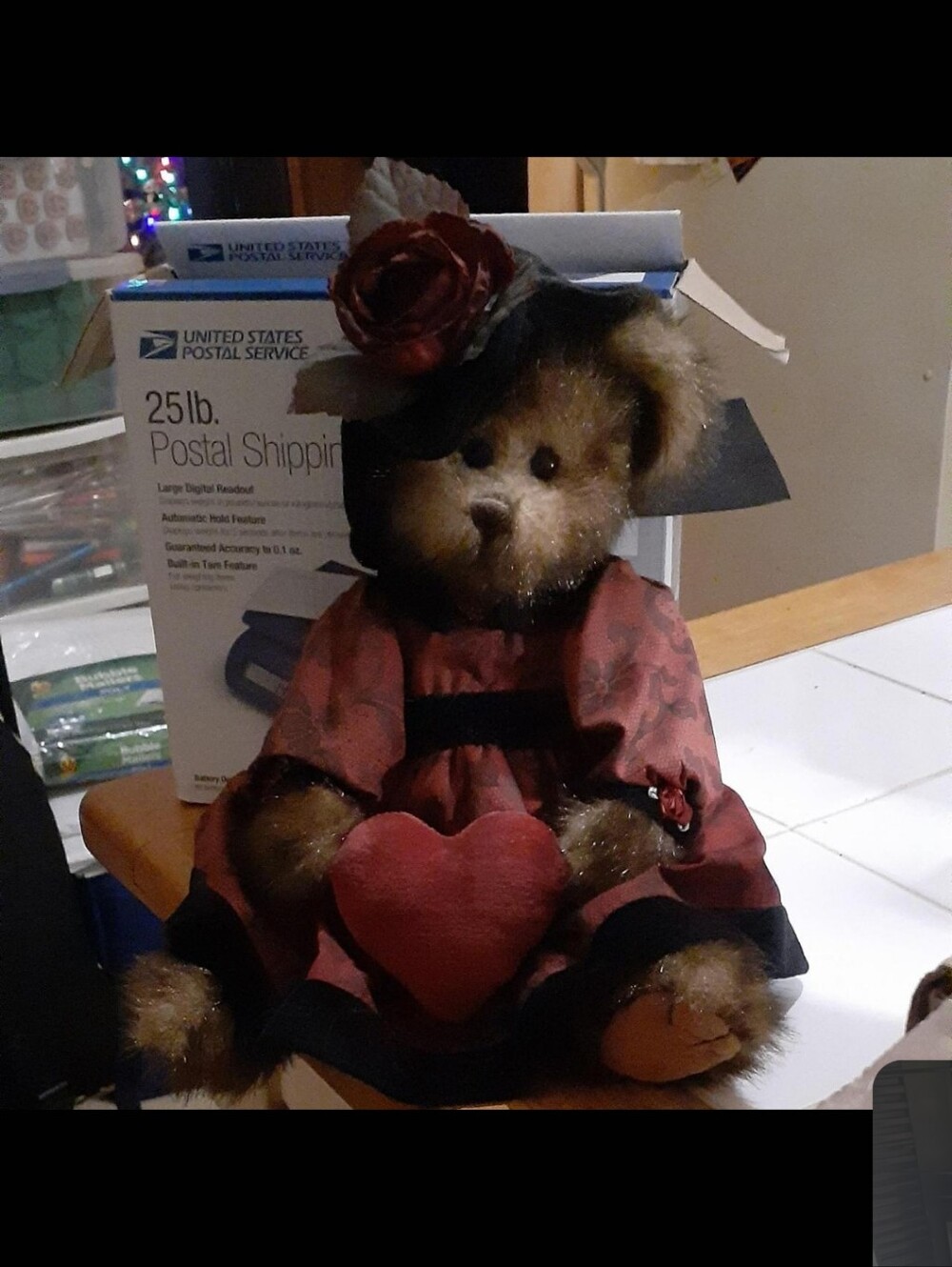 The bearington collection bear in dress